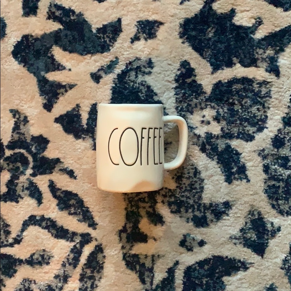 Rae Dunn coffee mug navy